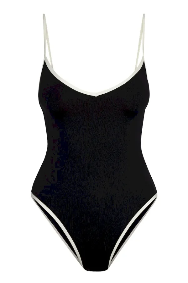 Ravello One Piece Black/Ivory