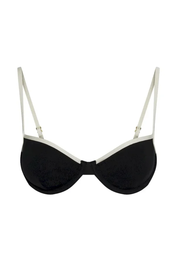 Capri Top Black/Ivory
