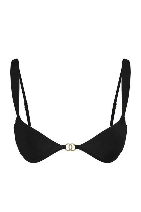 Petit Ermitage Top Black (Small Bust)