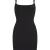 Black Knit Rib