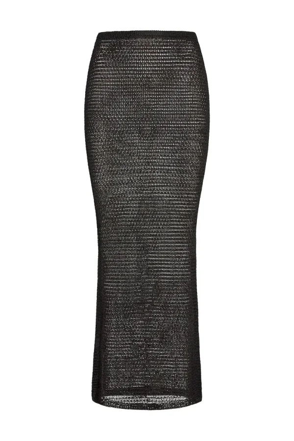 Fontelina Skirt Black Treble Knit