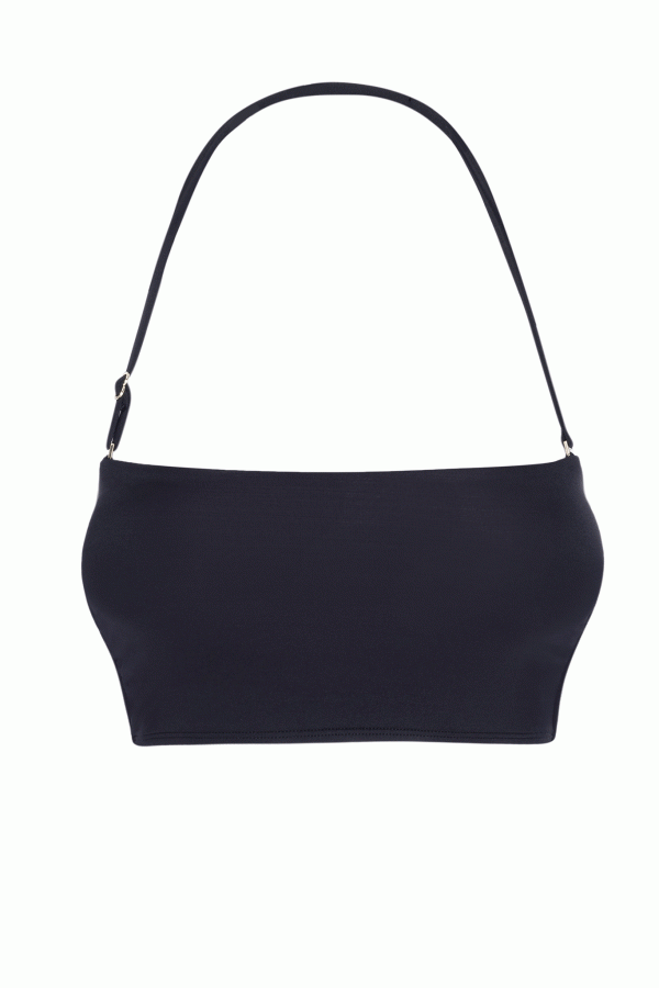 Bora Bora Bandeau Top Black