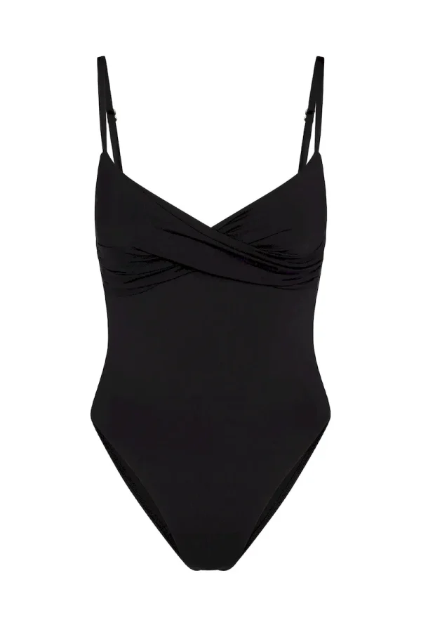 Bordeaux One Piece Black