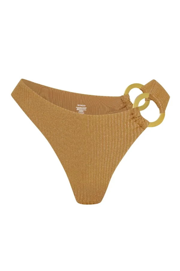 Bronte Bottom Antique Gold Lurex Rib
