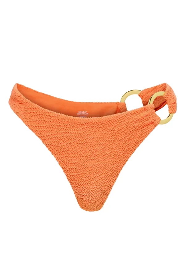 Bronte Bottom Summer Peach Crinkle