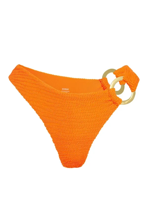 Bronte Bottom Tangerine Crinkle