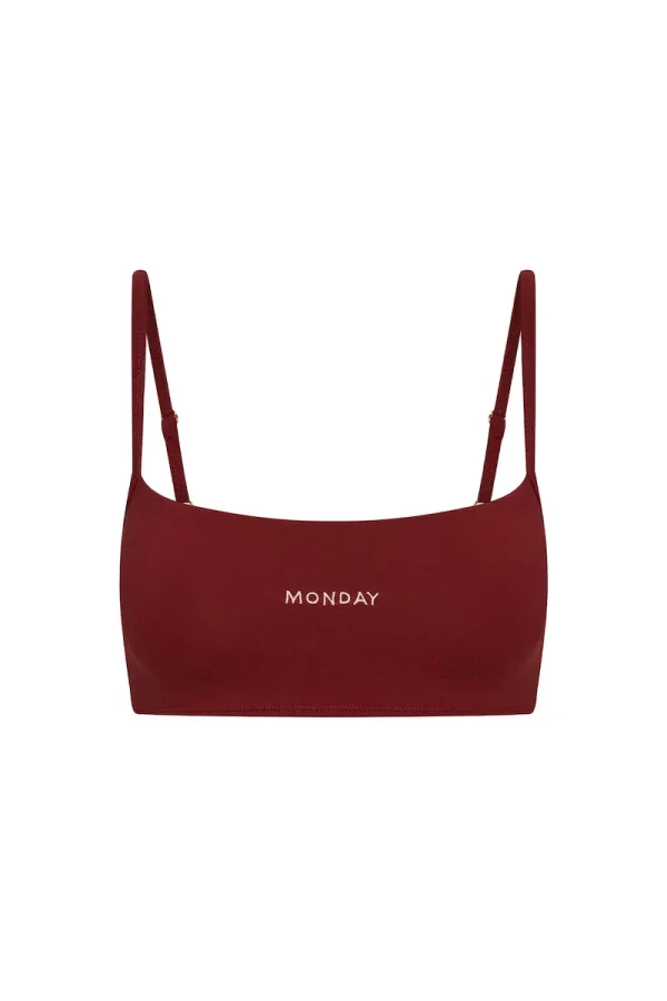 Olympic Bra Burgundy