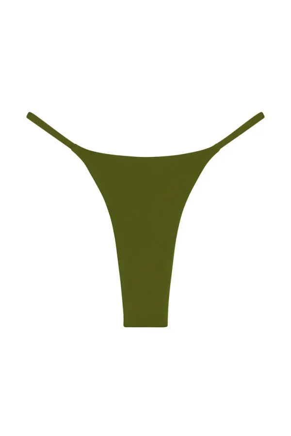 Brazil Thong Olive