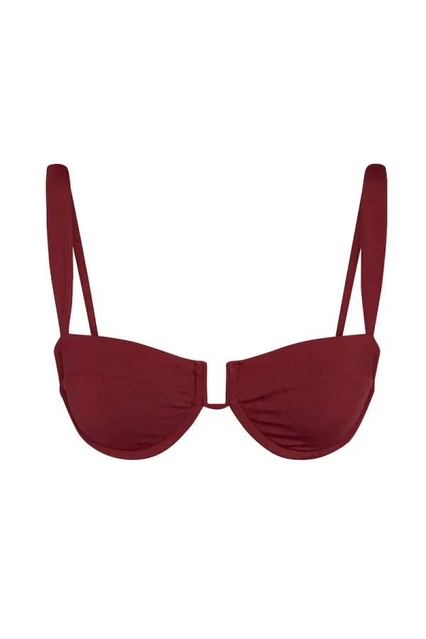 Cala Roja Top Burgundy