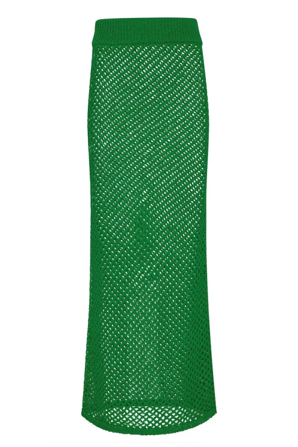 Cape May Skirt Palm Green Crochet