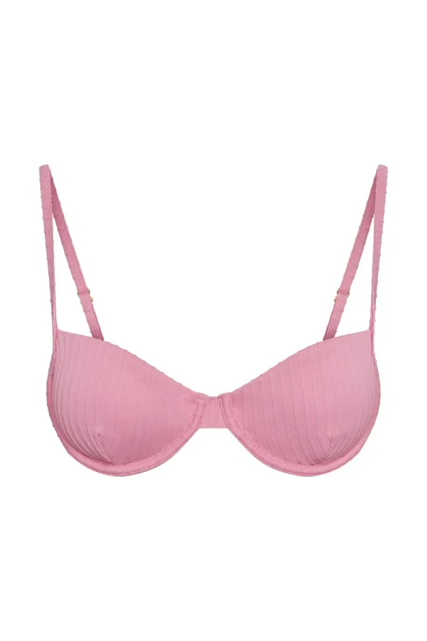 Capri Top Cherry Blossom Matte Rib