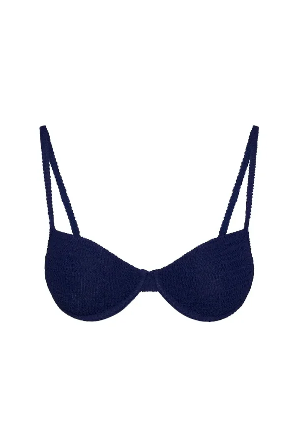 Capri Top Midnight Crinkle