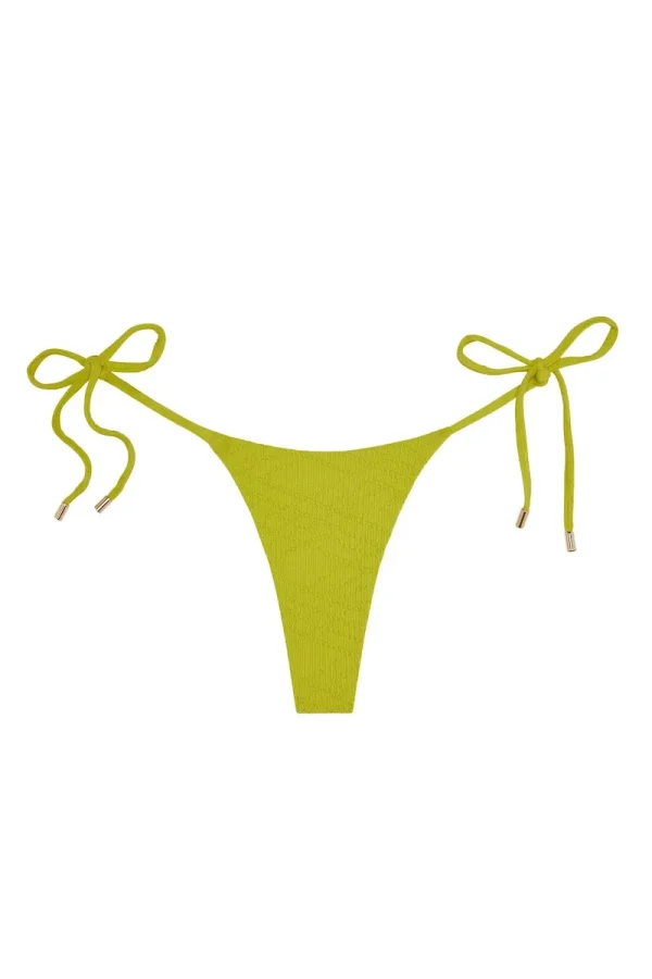 Palma Bottom Chartreuse Summer Plaid