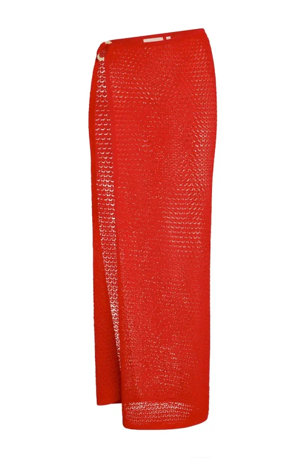 Palermo Skirt Chili Pepper Lace Crochet