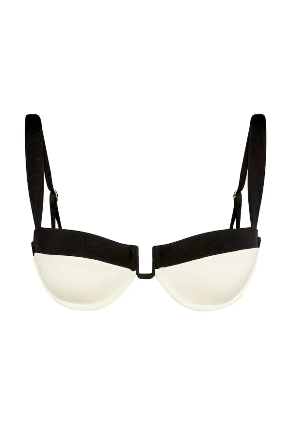 Cala Roja Top Ivory/Black