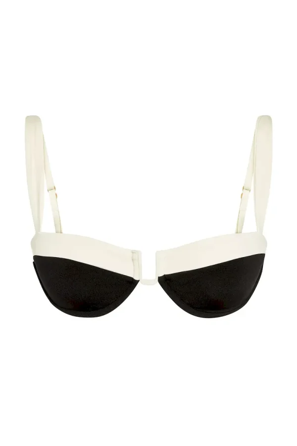 Cala Roja Top Black/Ivory