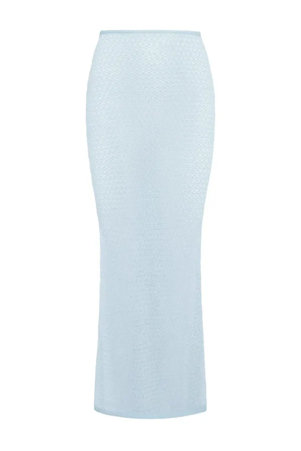 Fontelina Skirt Ice Lurex Lace Crochet