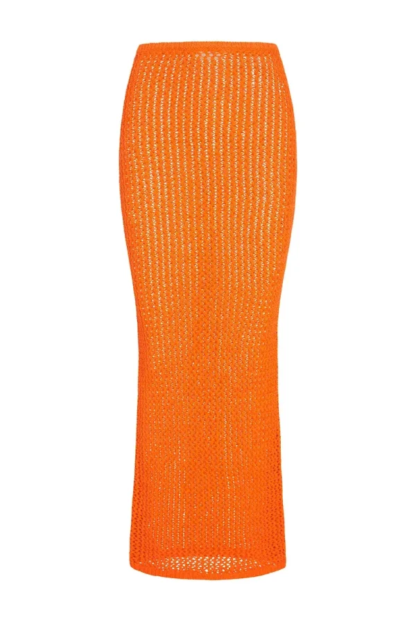 Fontelina Skirt Tangerine Petit Crochet