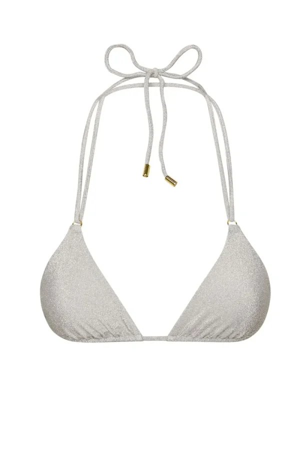 Hanalei Top Soft Silver Shimmer