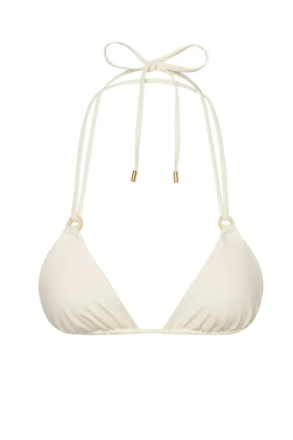 Hanalei Top Ivory w/ Pearl Ring