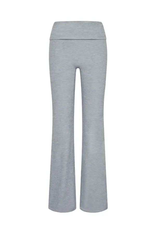 Melrose Flared Legging Heather Grey