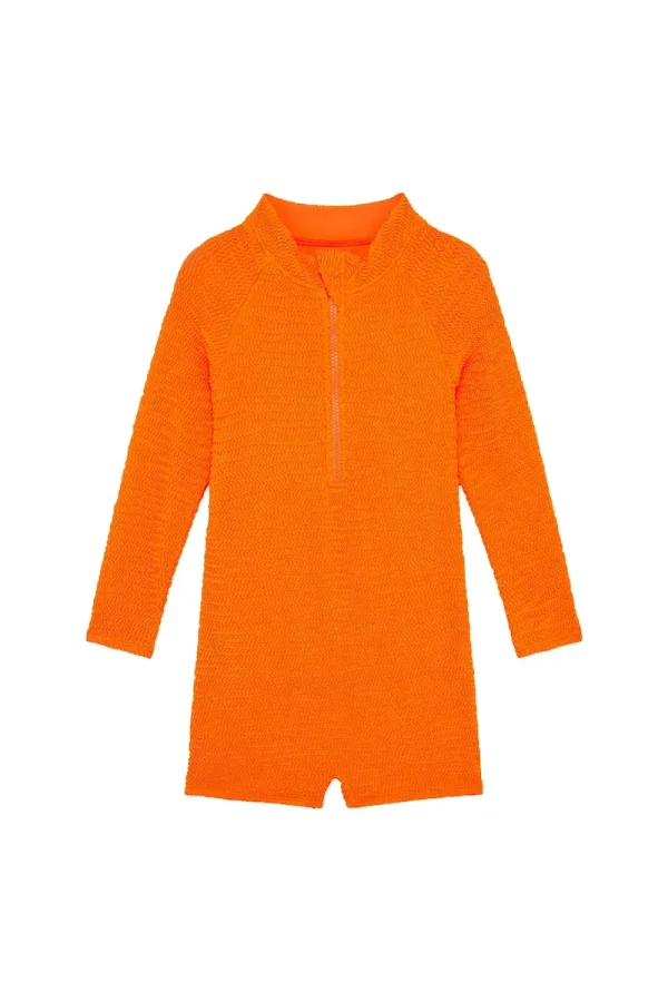 Hilo One Piece Tangerine Crinkle