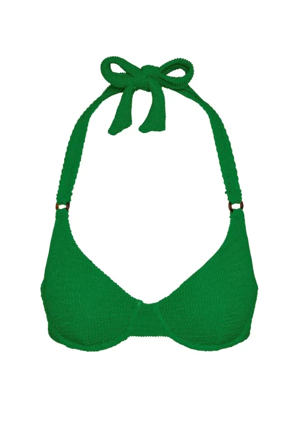 Honolulu Top Palm Green Crinkle