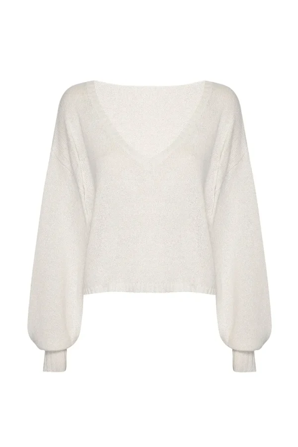Hamilton Island Sweater White