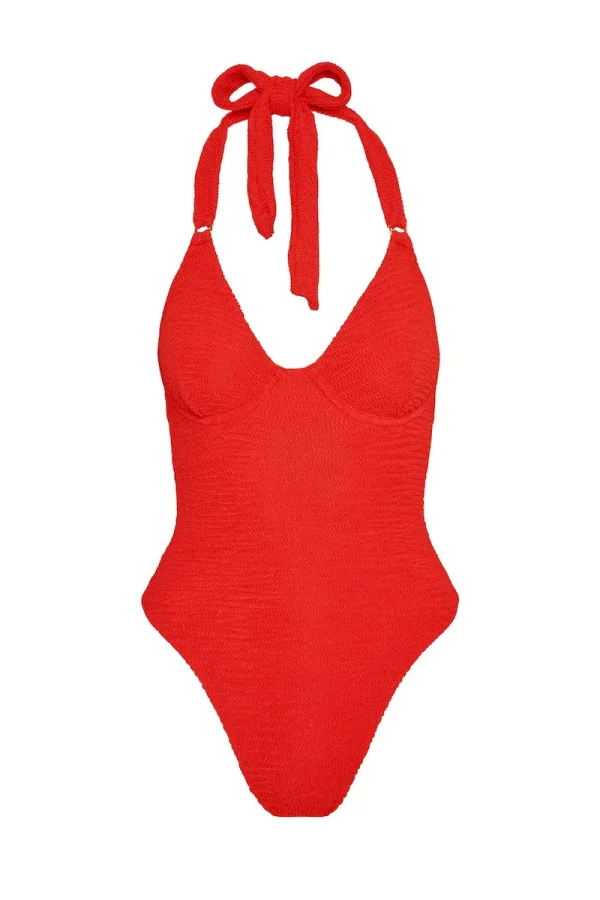 Honolulu One Piece Chili Pepper Crinkle