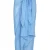 Ibiza Blue Crinkle Linen
