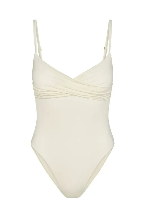 Bordeaux Moderate One Piece Ivory