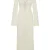 Ivory Shiny Treble Knit