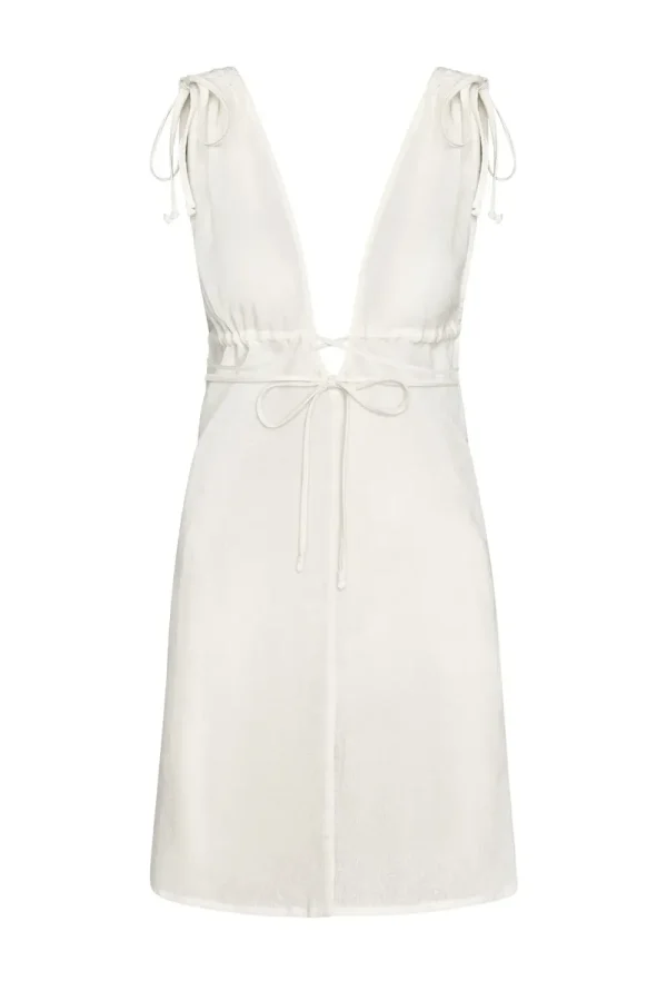 Mallorca Mini Dress Ivory