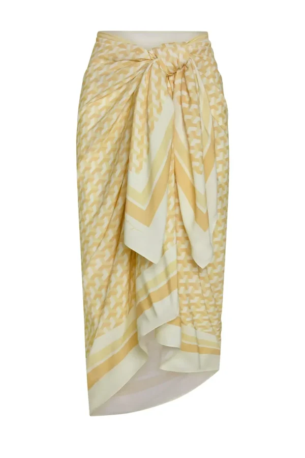 Marina Piccola Sarong Ivory Geo