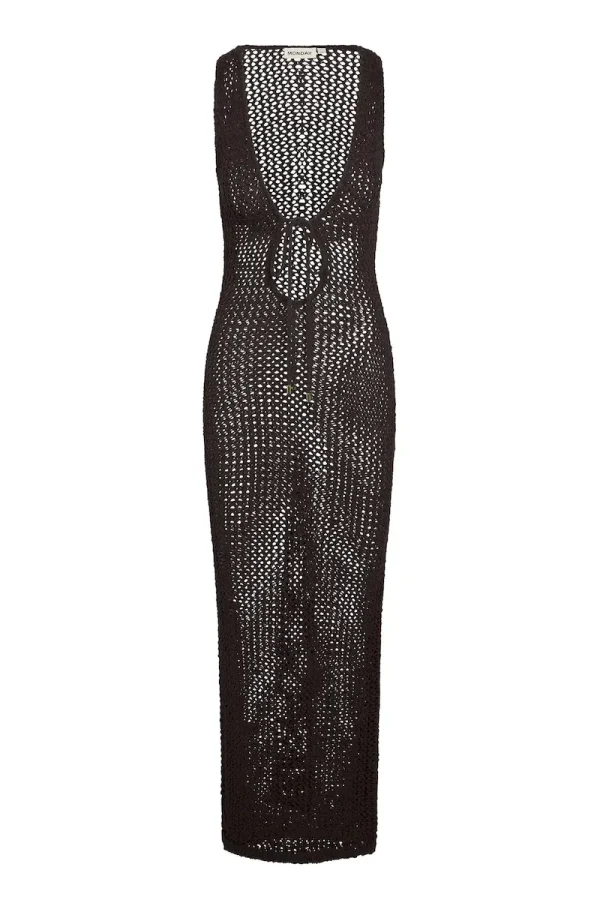 Monte Carlo Tie Dress Espresso Petit Crochet