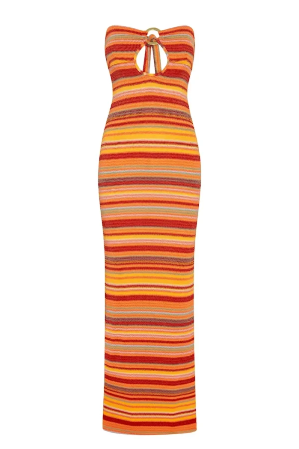 Montego Bandeau Dress Sardinia Stripe