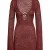 Burgundy Treble Knit