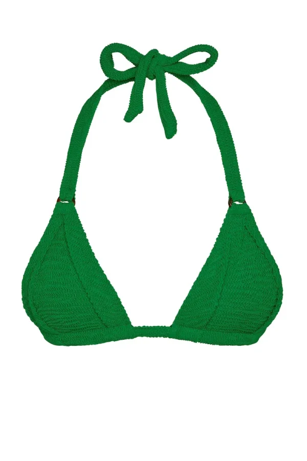 Morocco Top Palm Green Crinkle