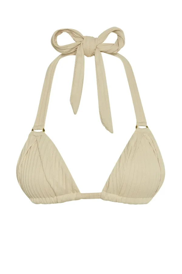 Morocco Top Vanilla Matte Rib