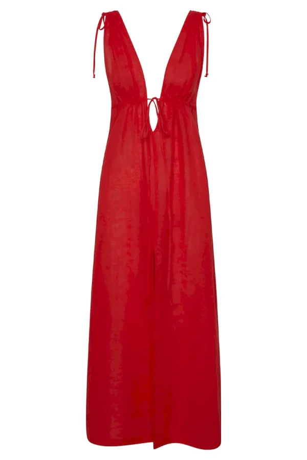 Mallorca Dress Chili Pepper