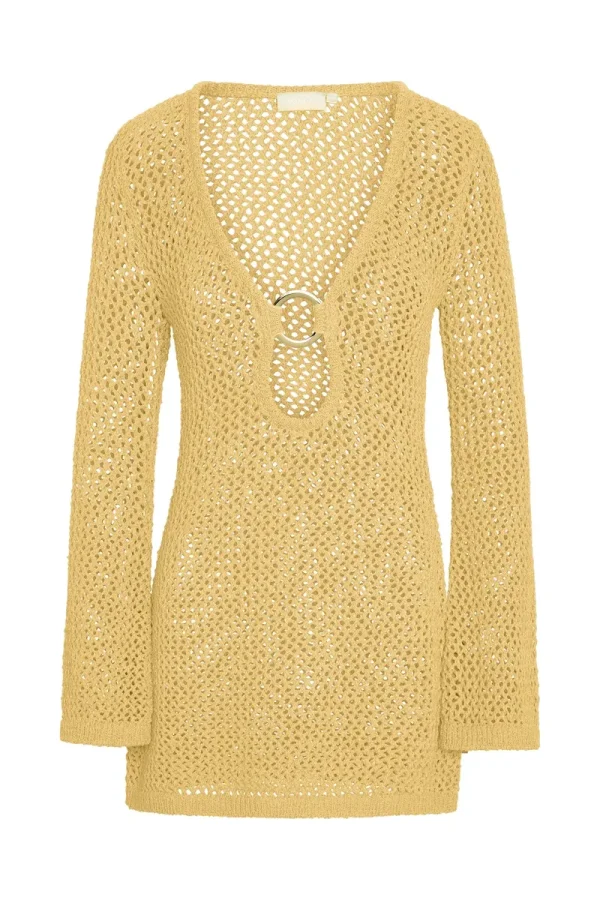 Montego Mini Dress Honey Petit Crochet