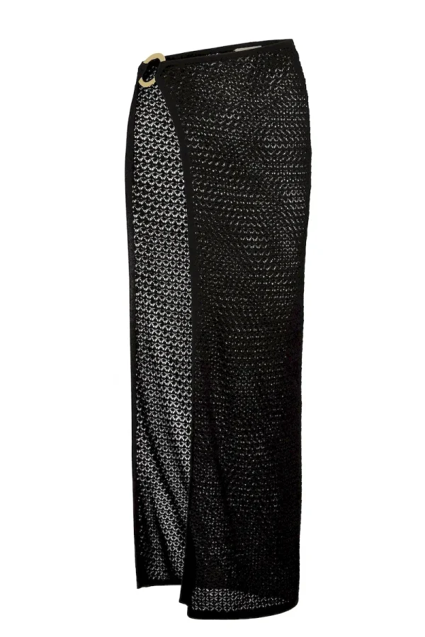 Palermo Skirt Black Lace Crochet