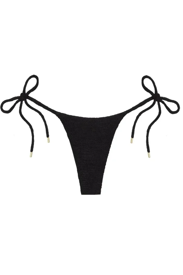Palma Bottom Black Crinkle