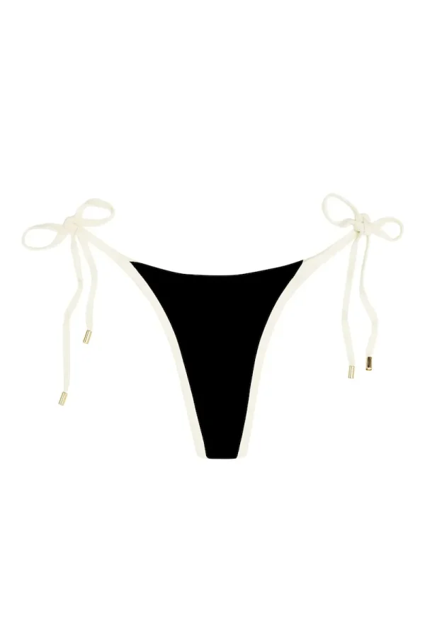 Palma Thong Black/Ivory