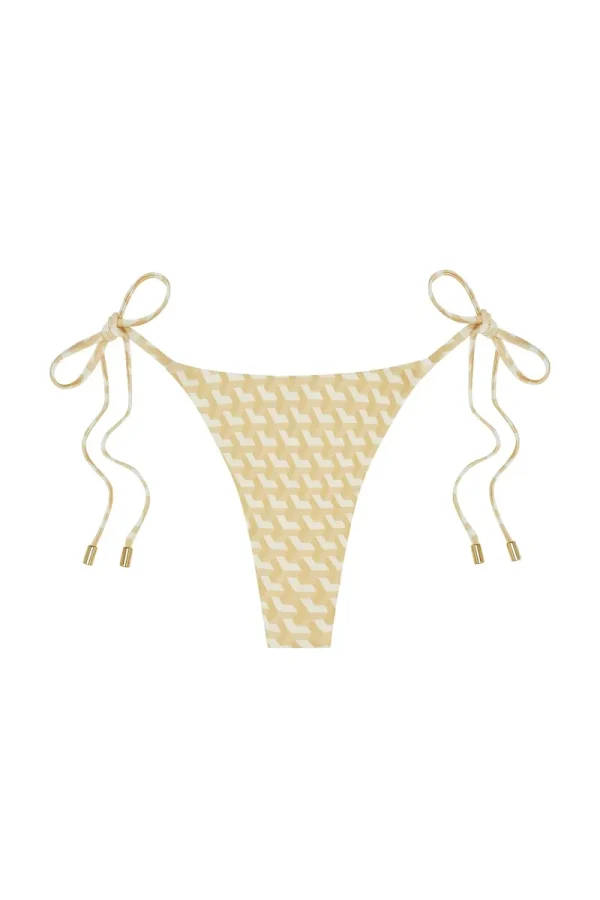 Palma Thong Ivory Geo