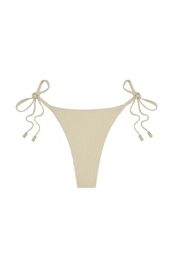 Palma Thong Vanilla Matte Rib