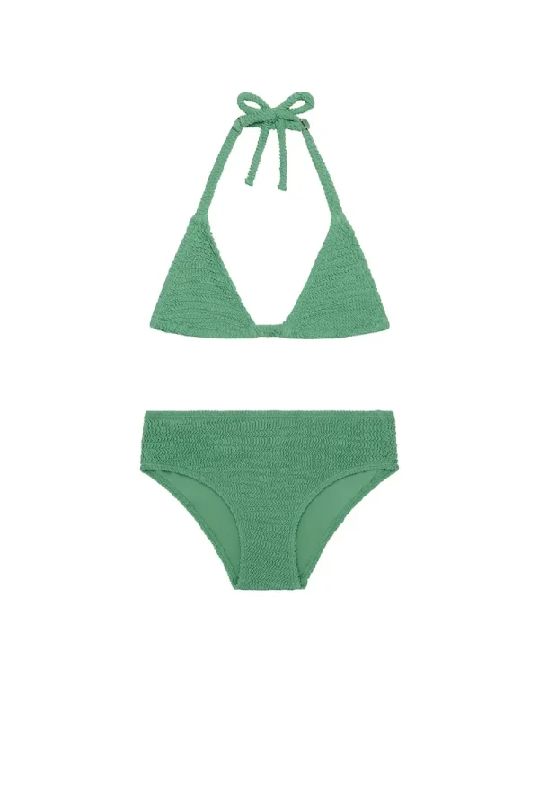 Palma Top & Seychelles Bottom Set Pond Crinkle