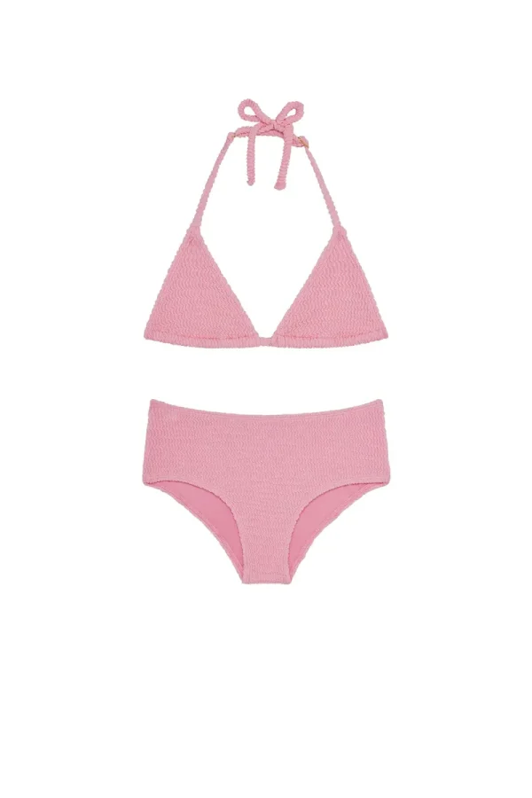 Palma Top & Seychelles Bottom Set Cherry Blossom Crinkle