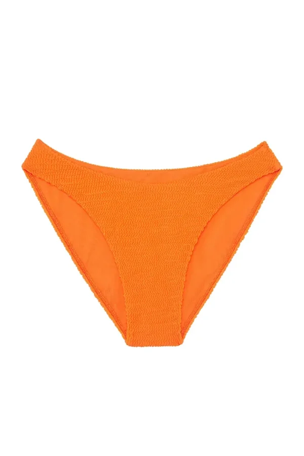 Seychelles Bottom Tangerine Crinkle (Modest Coverage)