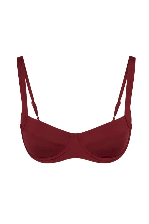 Sorrento Top Burgundy
